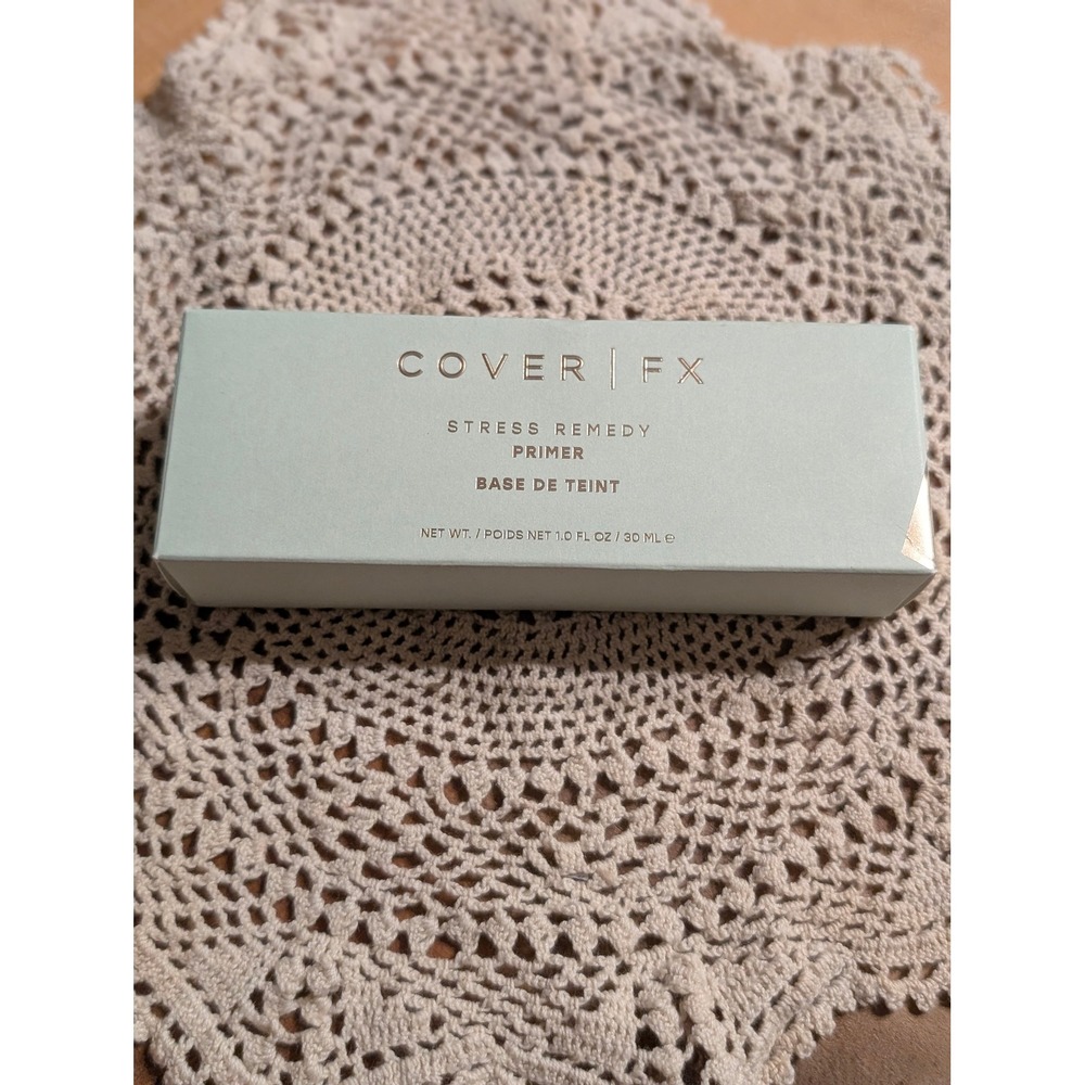 Cover FX Stress Remedy Primer 1.0 oz New in Box Face Base Redness Relief